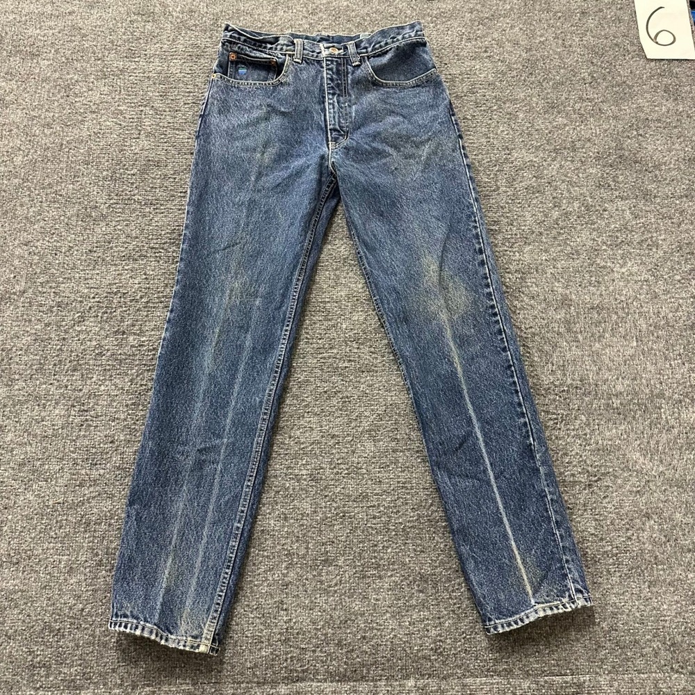 Texwood Jeans Mens Size 31 Blue Cotton Straight Leg Regular Fit Denim Pant